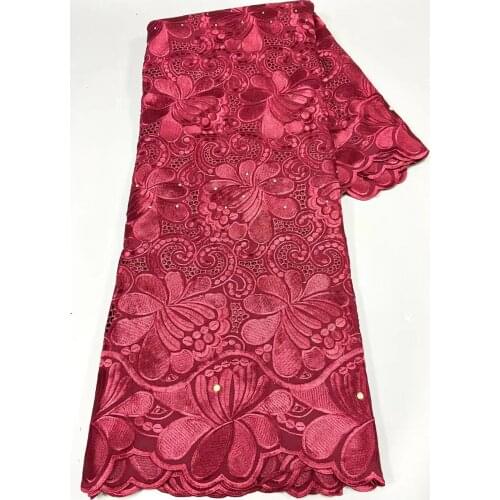 Cotton African Lace Fabric High Quality Lace French Swiss Embroidery Lace Fabric Dubai Lace Swiss Voile Lace In Switzerland 5Y