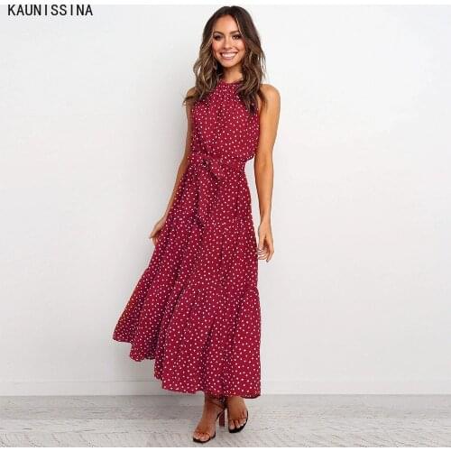 Летние платья в горошек KAUNISSINA China At AliExpress