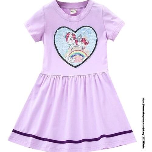 Summer Children Clothing Princess Kids Dresses For Girls Causal Wear My Little Baby girl pony Dress 3 8 Years Girls Dress