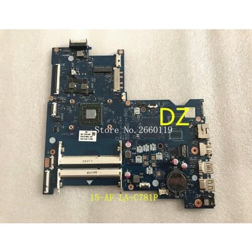 Laptop motherboard for 15-AF A8-7410 LA-C781P 818061-601 813969-601 501 001,Fully tested