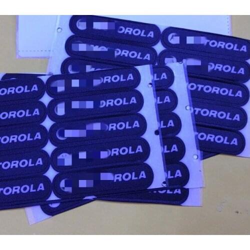50x Only the Logo M sticker for Motorola XIR P6600 P6600I XPR3500 DEP570 DEP570E ect