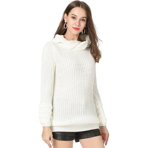 2020 New Autumn Knitted Sweater Women Sexy Off Shoulder Long Sleeve Pullover Tops Fashional Women Sweater and Pullovers