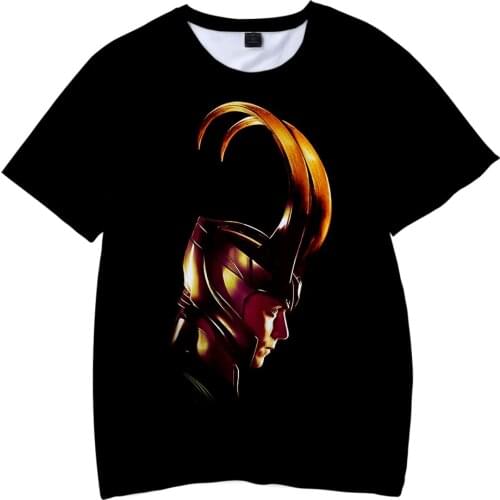 Thor 2021 New Kids T-shirt 3D Print LOKI The Dark World Fashion Men/women Tee High Quality Boys Girls Short Sleeve Fashion Tops