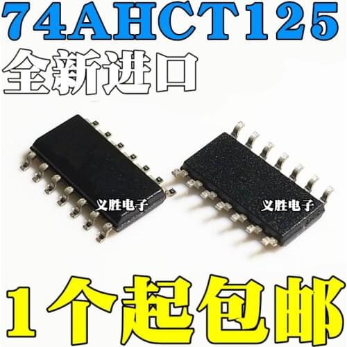 Original 10pcs/ SN74AHCT125DR AHCT125 74AHCT125D SOP14