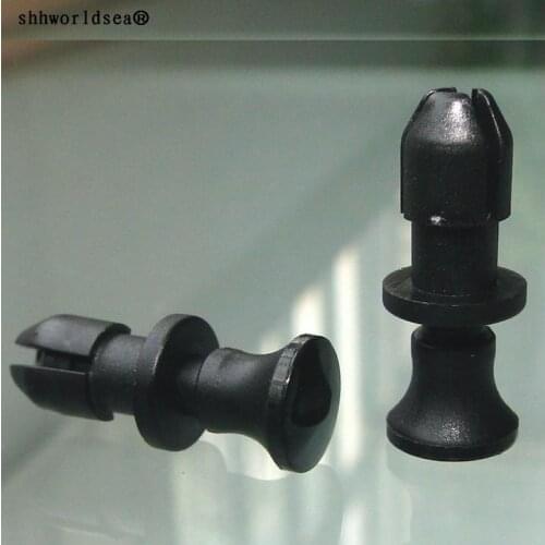 Shhworldsea 100PCS cars plastic clips Push-Type Retainer