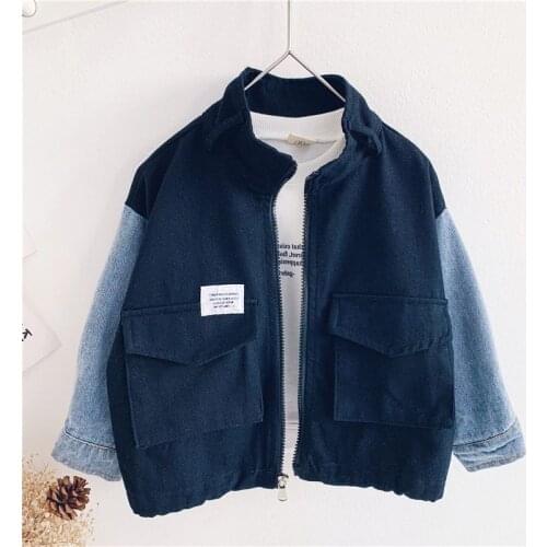 Spring Autumn Boys Jackets 2021 New Fashion Children Boys Windbreaker Coats Teenager Boys Outerwear Clothing Jackets Outfits