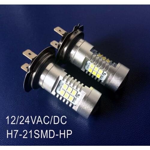 High quality AC/DC 12/24V 10W H7 Car Led Fog Lamp,Auto H7 High power Led Bulbs Lamps lights free shipping 50pcs/lot
