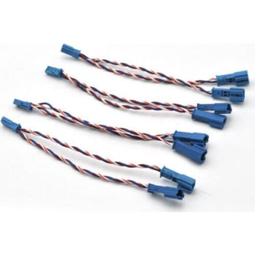 Y Type Cable Plug For BMW F10 F11 F20 F30 F32 1 3 5 Ser SPEAKER ADAPTER PLUGS CABLE Y Splitter