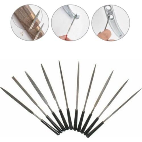 10Pcs Diamond Needle File Set Files Repair Tool For Metal Glass Stone Jewelry Wood Carving Craft Tool Repair Cutting Tool