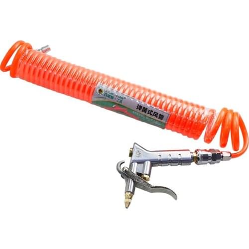 3M/6M/9M/12M/15M Pneumatic PU 6*4mm 8*5mm Air Compressor Telescopic Spiral