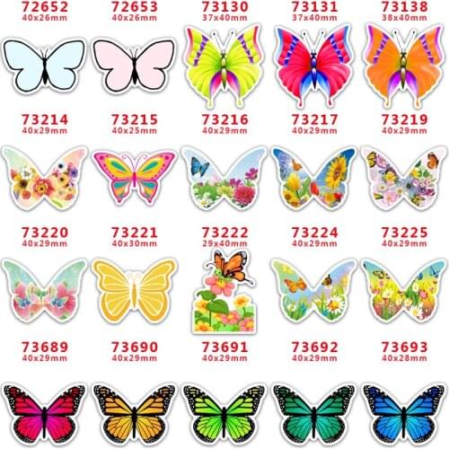 30 pcs Resins Flatback for Hair Bows Planar Resin Crafts Custom Resin for DIY Phone Decorations PR72652