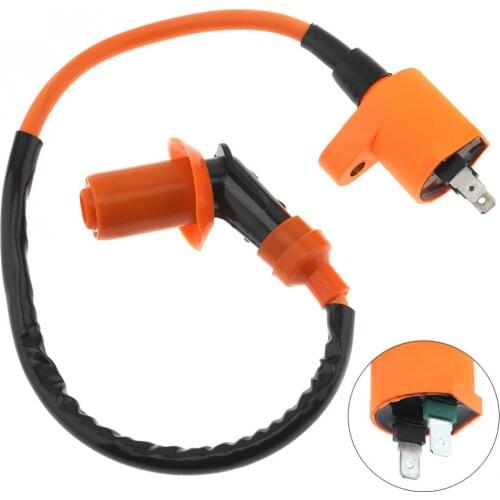 50CM High Voltage Motorclycle UPGRADE IGNITION COIL for Scooter ATV Haomai Gwangyang Motorcycle / GY6 / 50CC / 125CC / 150CC