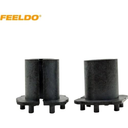 FEELDO 2pcs Car Bulbs Socket Conversion Adapter For Mazda New 3/5/6/MX-5/CX-7/RX-8 H7 HID Bulb Adapter HID Bulb Adapter Holder