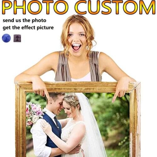 Photo Custom 5D DIY Diamond Painting Embroidery Full Square/Round Drill Picture of Rhinestones Art Cross Stitch Handmade Gift