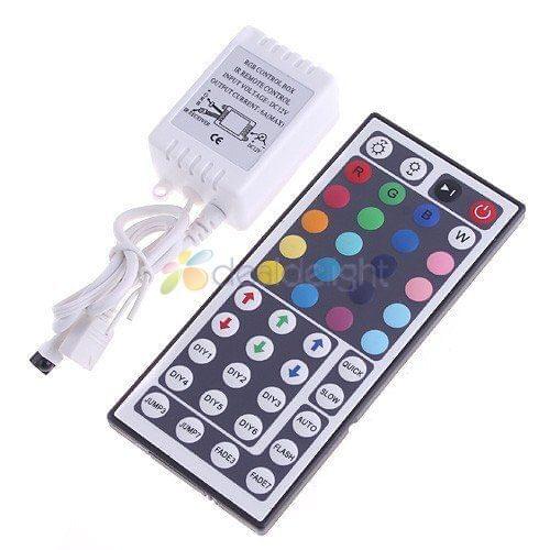 5pcs DC12V 44 Keys IR Remote Controller for SMD 3528 5050 RGB LED Strip Lights Free shipping