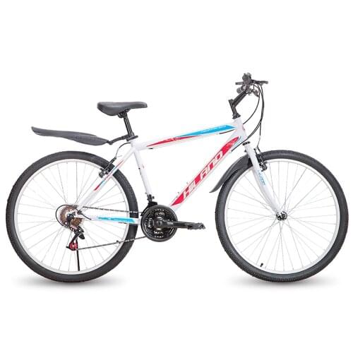 HILAND Bicycle 26'' 21 Speed Suspension Mountain Bike,Mechanical Disc Brake with TZ50 and TEC Chains,CTS Tires