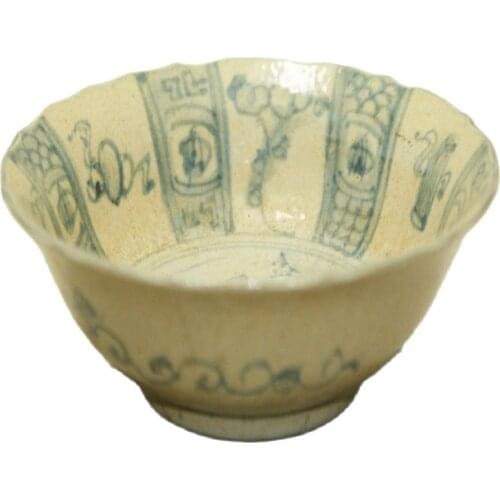 Fine Old Blue and white China porcelain painted Ceramic Bowls old Porcelain Collectible