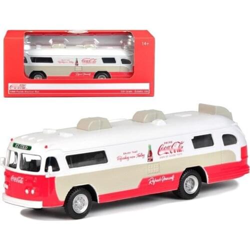 New 1/64 Alloy Casting Car Model Finished Toy 1960 Interstellar Bus Model Home Display Collection Christmas Gift Free Delivery