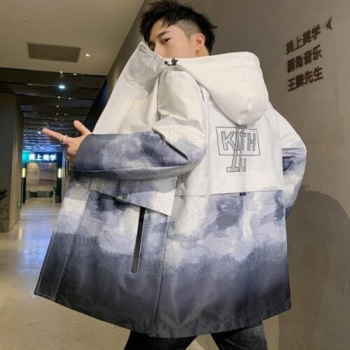 Autumn Men Hoodie Jacket Oversized Plus Size 8xl Outwear Patchwork Zipper Cargo Coat Camouflage Streetwear Jaqueta Masculina