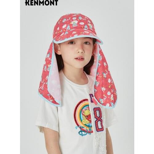 2021New Summer Childrens Sunshade Cover Neck Hat