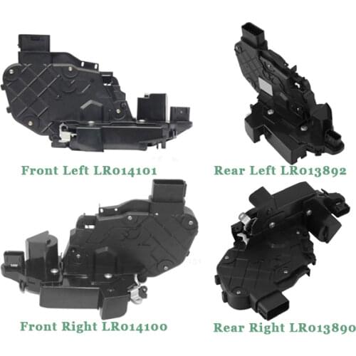 New LR014101 LR014100 LR013892 LR013890 Door Lock Actuator Front Rear Left Right Side For Range Rover Evoque Jaguar