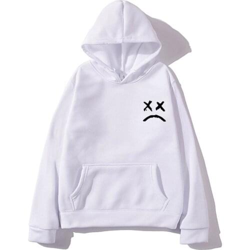 New Smiling Face Print Hoodies Sweatshirts Men Women Hip Hop Streetwear Charli DAmelio Pullover Unisex Tracksuit Large Size Tops