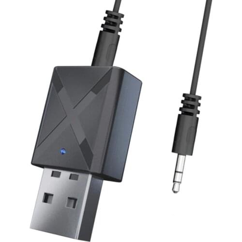 KN320 USB Bluetooth 5.0 Transmitter Receiver BT 3.5 mm AUX Jack 3 IN 1 Stereo Audio Music Wireless Bluetooth Adapter For TV Car