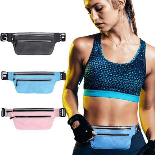 Unisex Waist Bag Running Sports Belt Waist Pouch Men Sport Cycling Phone Bag Waterproof Holder Women Running Waist Bag Belt Pack