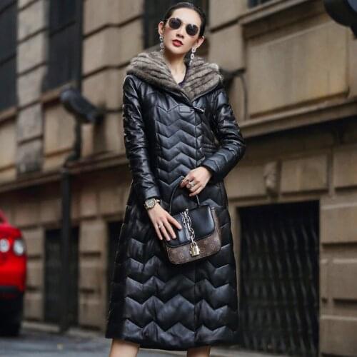 Женские куртки-дубленки QEWSDRFG China At AliExpress