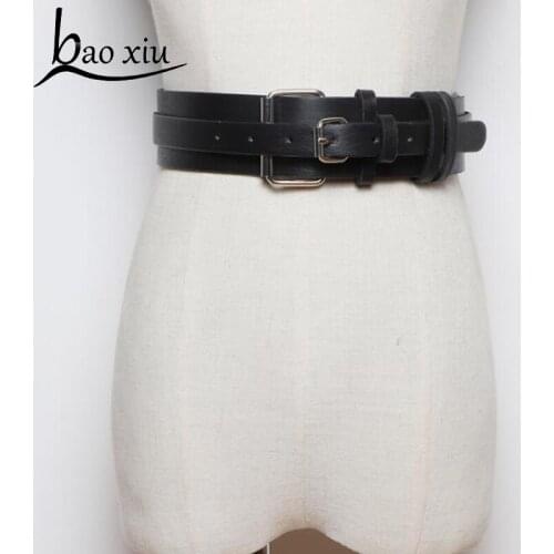 Luxury Brand Vintage Wide Punk Belt Sexy Waistband Garters For Women Fetish Corset Rock Bondage Cage Harness Belt Accessories