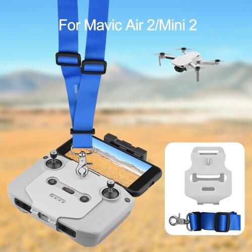 Lanyard for DJI Mavic Air 2/Mini 2 Drone Parts Remote Controller Hook Holder Adjustable Neck Strap Buckle Brackt Mount Accessory
