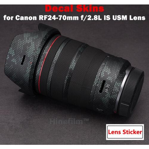 Premium Decal Skin for Canon RF 24-70mm f/2.8 L IS USM Lens Protector Anti-scratch Cover Film Wrap Sticker