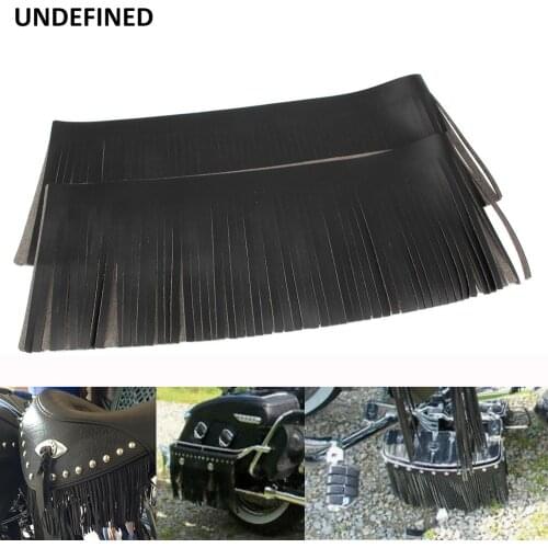 Motorcycle Seat Saddlebag Tassel Floorboard Craft Handbag Leather Fringe Brown Tan for Harley Indian Chief Classic Cafe Racer