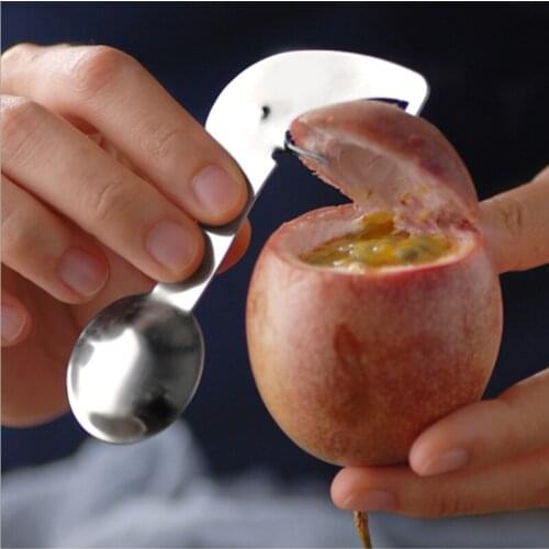 Passion Fruit Opener Stainless Steel Fruit Artifact Knife Cutter Extractor Egg Fruit Opener kitchen Tools Gadget Fruit Cutter