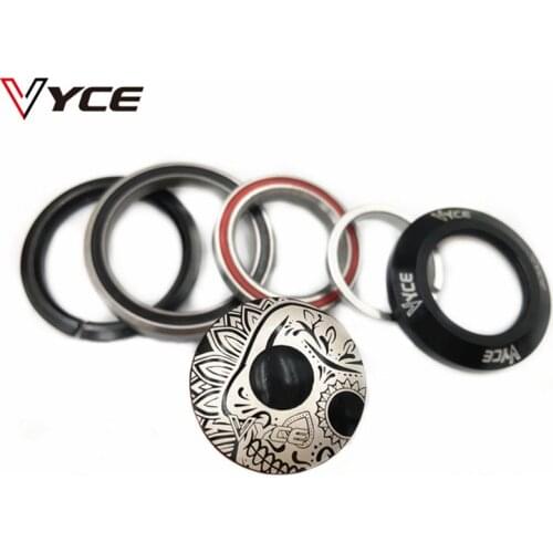 VYCE 4252T bike headset 42mm 52mm MTB road bicycle headsets 1 1/8"-1 1/2" Tapered Tube fork