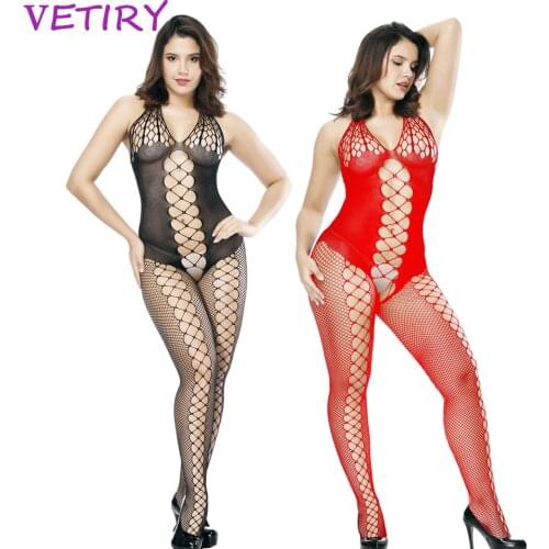 VETIRY Sexy Lingerie Women Erotic Hot Sex Products Sexy Costumes Sex Underwear Slips Intimates Dress Babydoll Fishnet Sleepwear
