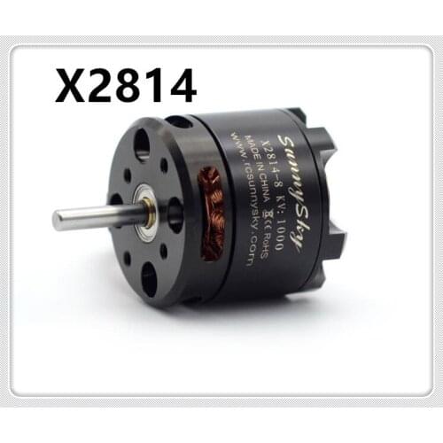 1pc SunnySky X2814 900KV 1000KV 1100KV 1450KV Outrunner External Rotor Brushless Motor for RC Aircraft Quadrocopter Helicopter