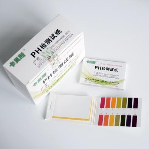 100PCS/LOT 5 Boxes PH test papers PH Meters PH Test Strips Indicator Test Strips 1-14 Paper Litmus Tester/Brand New