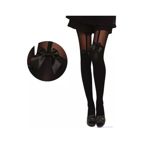 2020 The new Sexy Women Thin Transparent Tights Bow Accessories Stocking Free Shipping Hosiery