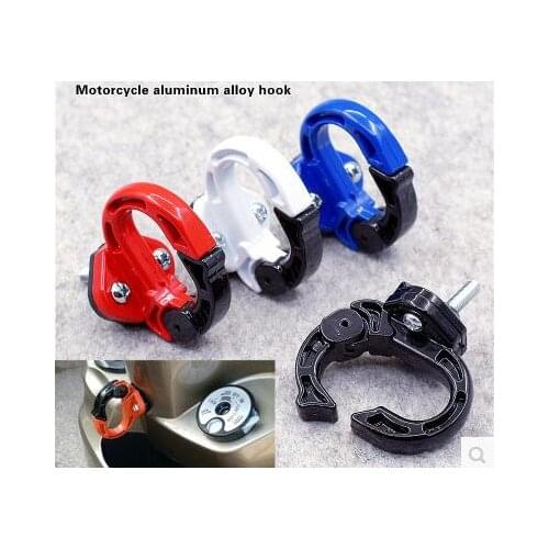 4 colors Available motorcycle hook Multi use Accessories red black blue orange motorbike Hanger Helmet Gadget Glove Claw Hook