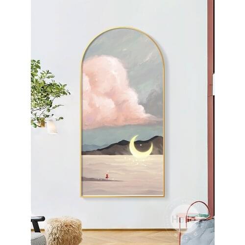 EECAMAIL Nordic Niche Fresh Entrance Corridor Decoration DIY Diamond Art Painting Diamond Embroidery Cross Stitch No Frame
