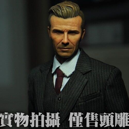 1/6 figure doll head shape for 12" action figure doll accessories David Beckham male doll Head carved not include body,clothes