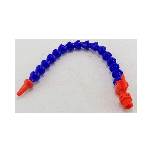 G1/4" Male Round Nozzle 300mm long Plastic Coolant Pipe Off /On Switch