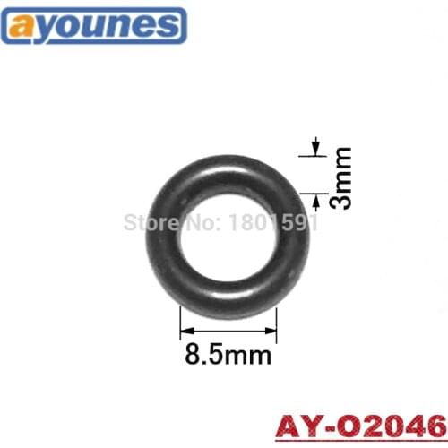 Hot wholesal 20pieces fuel injector rubber oring 14.5mm*8.5 *3mm for fuel injection repair kits replace auto parts(AY-O2046 )