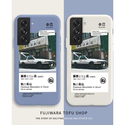 Quality Car Phone Case For Samsung Galaxy S21 S20 FE S10 Note 20 10 Ultra Plus A72 A52 A42 A32 A12 A02S 4G 5G Silicone Cover