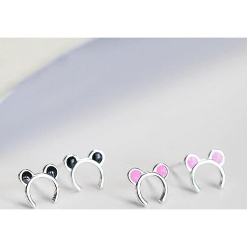 Fashion Jewelry Cute Cartoon Mickey Comic Books Open Mouse Earring Women Stud Earrings For Lady Girls Accessories Jewelry