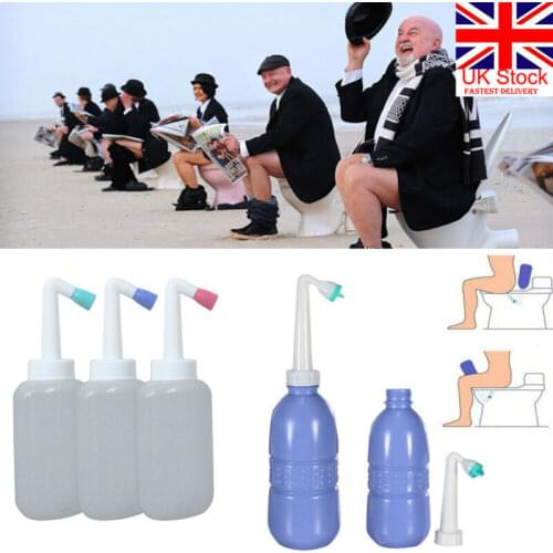 400ml/450ml Portable Travel Hand Held Bidet Sprayer Empty Bidet Bottle Handheld Travel Toilet Hand Spray Seat Water Tools