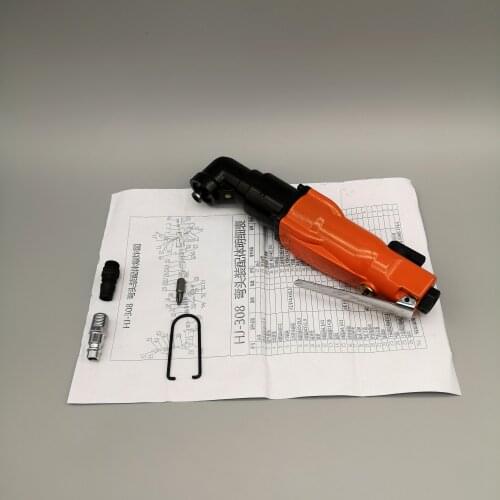DA-YA 8H Industrial Air Screwdriver Right Angle Head Pneumatic Screwdriver Hand Drill Wind Driver Pneumatic Tapping Air Tools