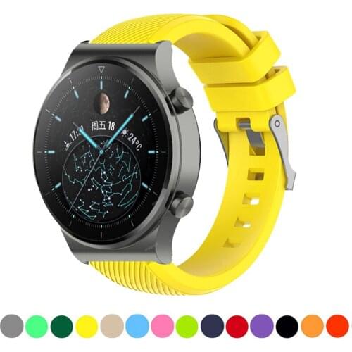 NEW Official Style Strap For HUAWEI WATCH GT 2 Pro Silicone Band For HUAWEI GT2 Pro gt2pro Watchband Bracelet Correa