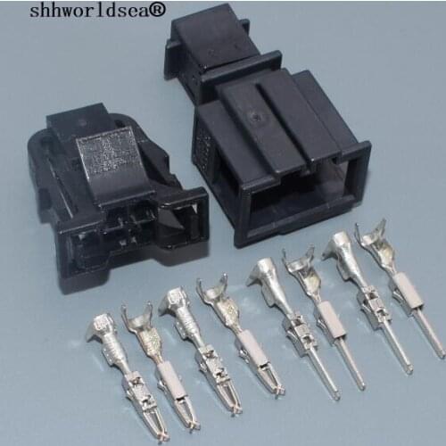 Shhworldsea 4pin for VW 4way for Audi Car Taillight Plug Auto electrical wire connector plug 3B0 972 732 3B0972732 3B0972722